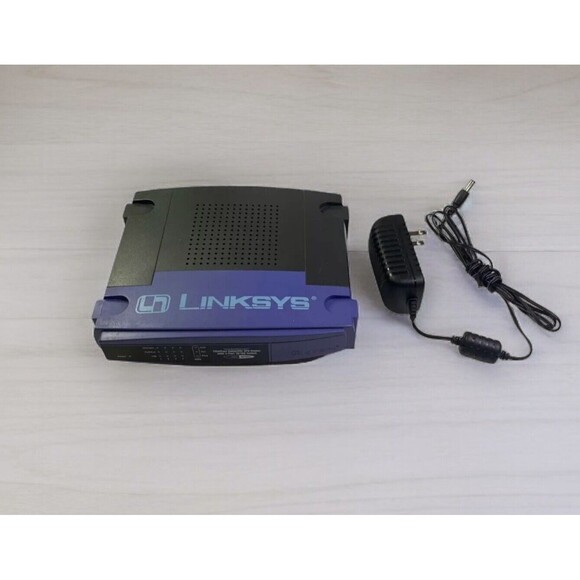 LINKSYS BEFVP41 Etherfast Cable/DSL Router w/4-Port 10/100 Switch - Works! - Picture 1 of 11